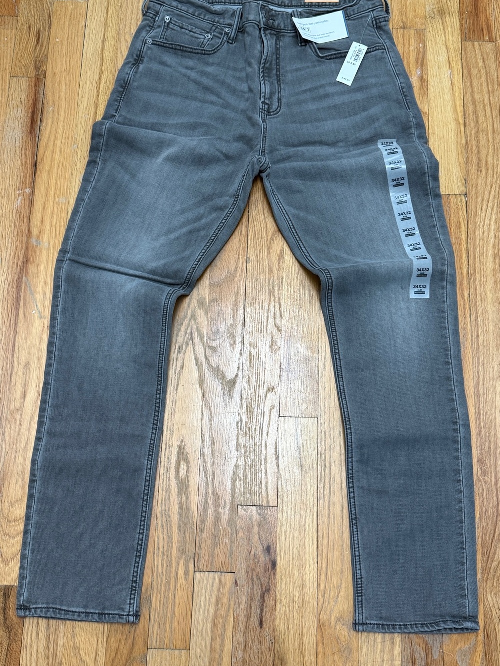 Old Navy Men's Slim Straight Jeans in Grey 34x32